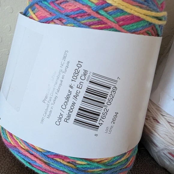 NEW 2, Premier Home Cotton yarn cones - Picture 7 of 11